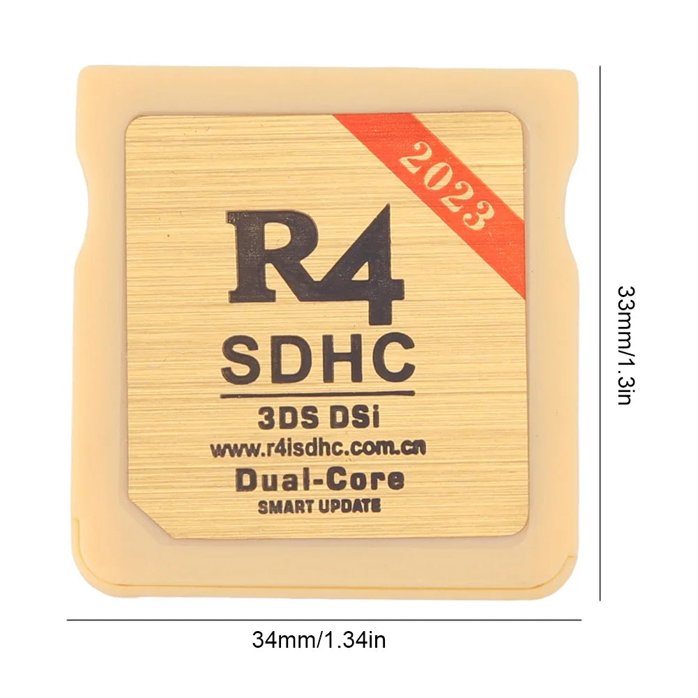 New R4 SDHC Adapter Pro – Flashcard Memory for 3DS, DSI XL/LL, DSL, DS RTS LIFE Video Games