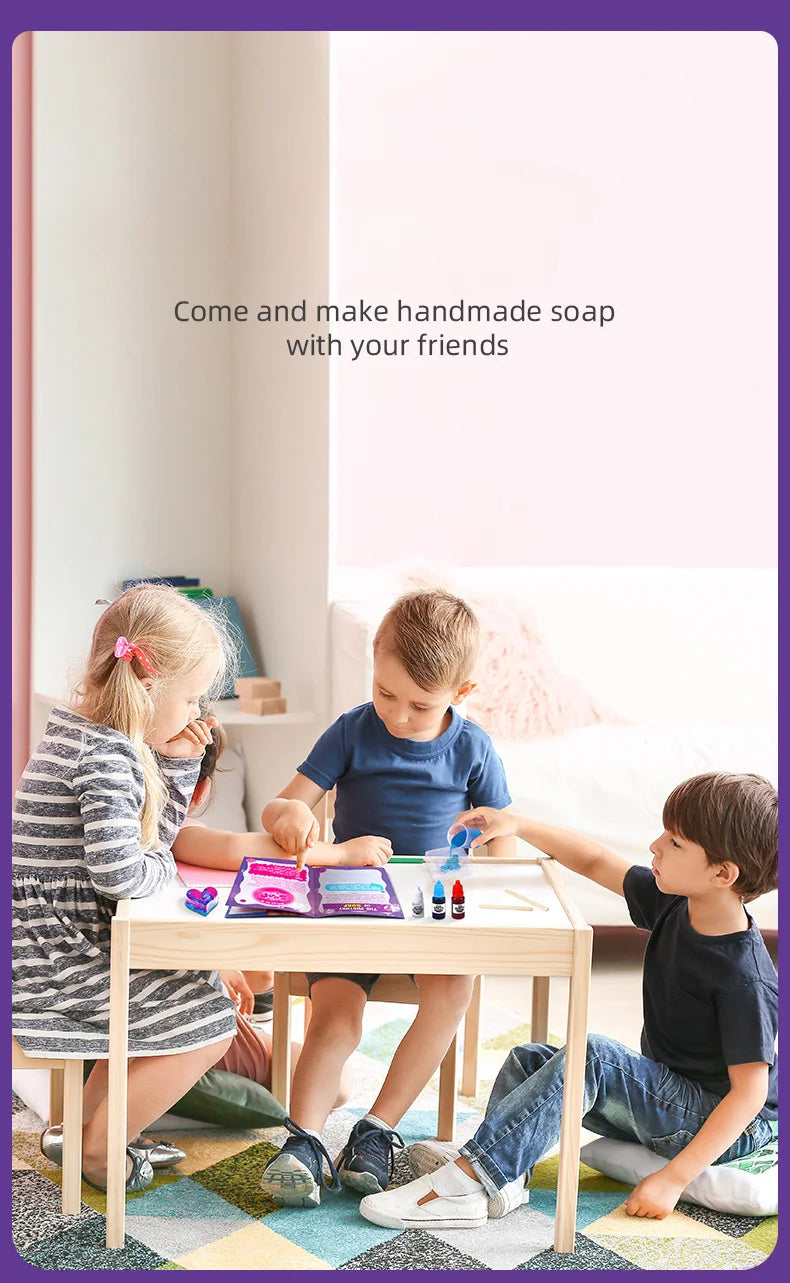 Children’s Magic Science Experiment Kit – DIY Soap STEAM Educational Toy for Kids & School Projects