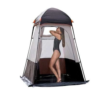 Portable Outdoor Privacy Shower Tent – Double-Layer Sun Shelter for Camping, Dressing, Changing Room, Toilet, Hiking, Fishing & Picnic