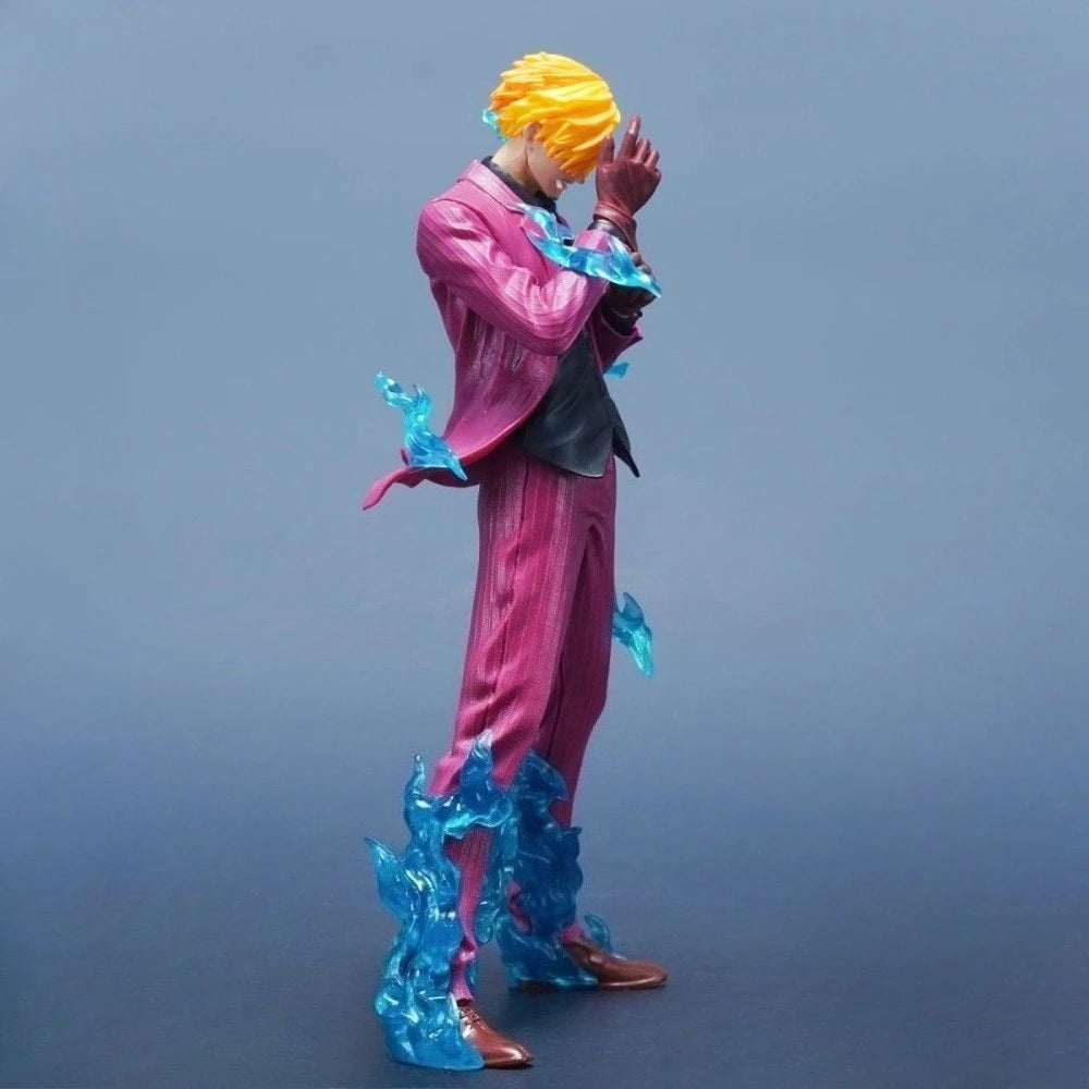 24cm ONE PIECE Sanji Anime Figure – PVC Action Statue for Desktop Collection & Gifts