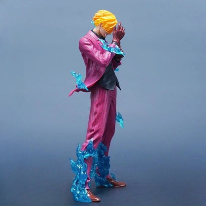 24cm ONE PIECE Sanji Anime Figure – PVC Action Statue for Desktop Collection & Gifts