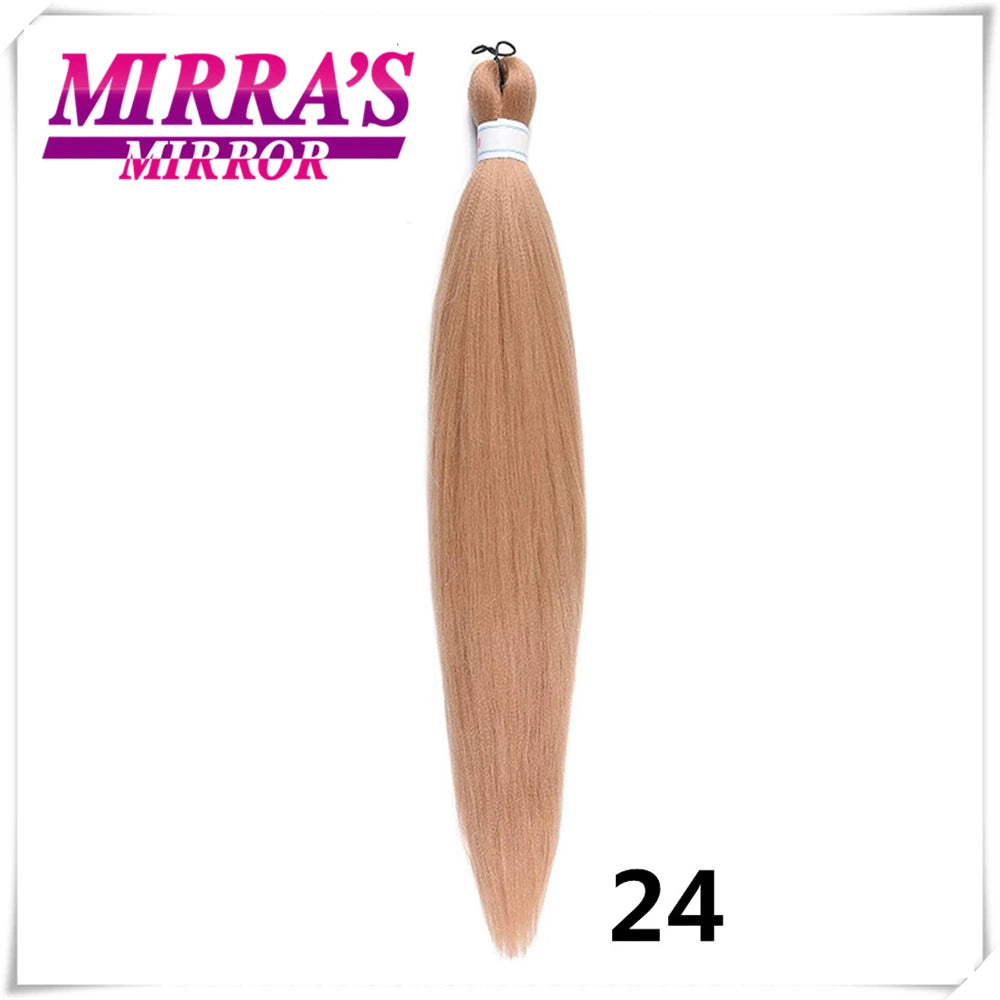 Purple Pre-Stretched Yaki Hair Extensions – Soft Synthetic Jumbo Braids for DIY Ponytail in Pink, Grey, Orange, Red & Blue