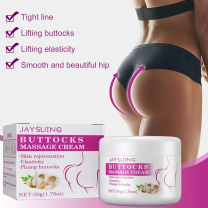 Buttock Firming & Shaping Cream – Hip Lift & Skin Tightening Body Care Essential Oil for Women, Smooth & Contoured Appearance Enhancement Formula