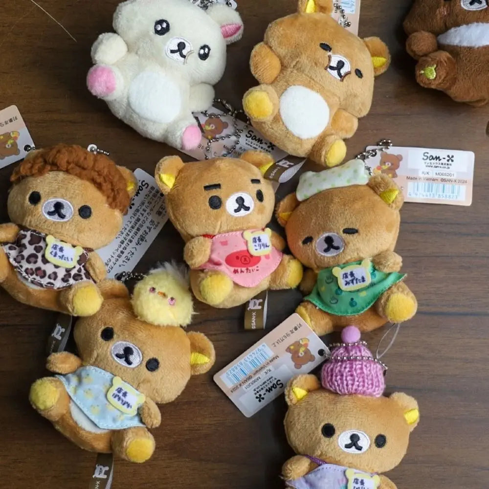 20th Anniversary Gluttonous Bear Plush Toy - Cute Anime Cartoon Baby Hug Pendant Gift