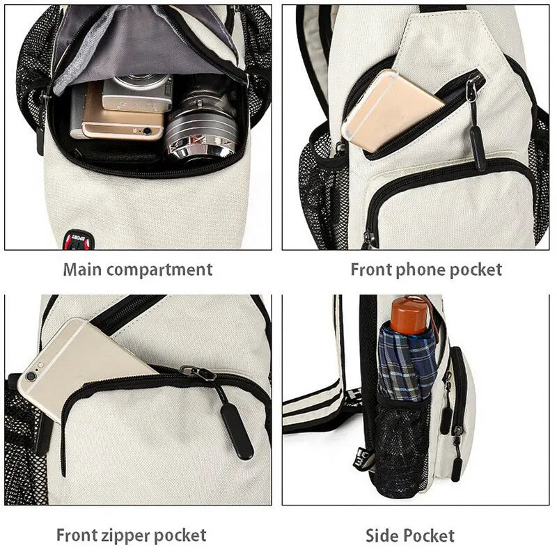 2022 Casual Shoulder Bag | Multi-Functional Business Backpack for Men & Women, Cycling Sports Rucksack
