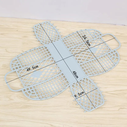 Versatile Detachable Plastic Shower Basket - Perfect for Bathrooms, Shopping, and Home Storage Organization