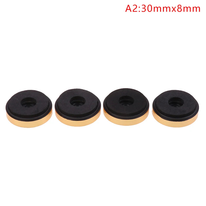 4Pcs Speaker Spikes Stand Feet – Audio Active Speakers Repair Parts, DIY Accessories for Home Theater Sound System