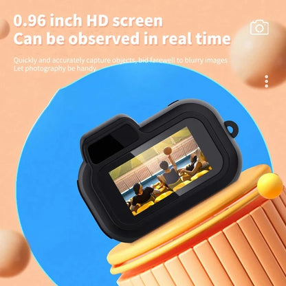 Mini Retro Camera with Screen – 1080p HD Portable Indoor/Outdoor Video Camera, TF Card Support, Holiday Gift Idea
