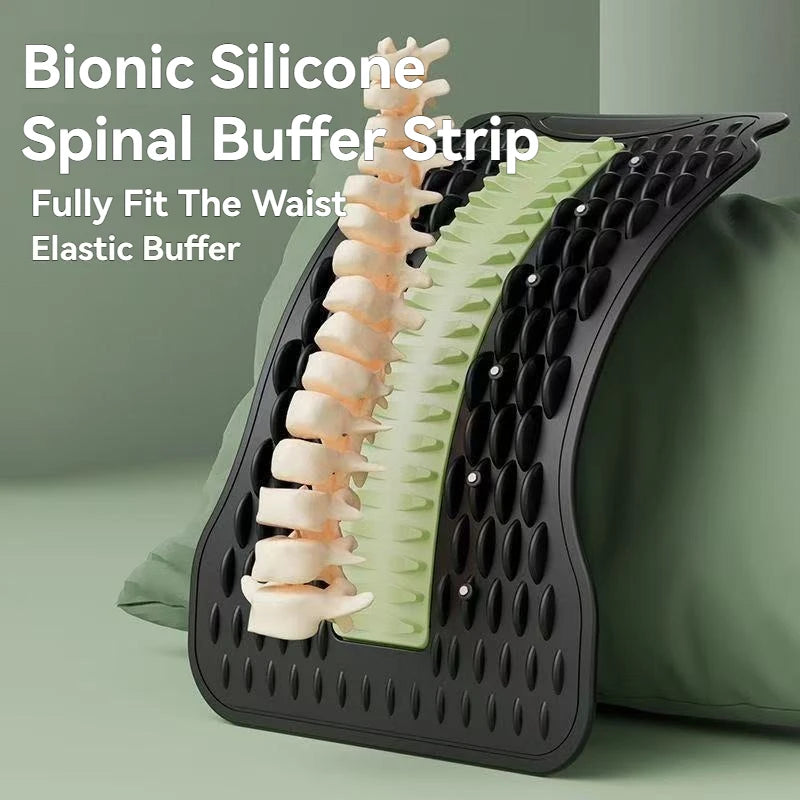 12-Magnet Lumbar Back Stretcher – Vertebrae Relaxer for Humpback Correction, Pain Relief, and Posture Shaping