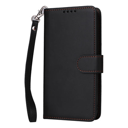 2-in-1 Magnetic Card Slot Leather Wallet Case for Xiaomi Redmi Note 13 Pro Plus, 12, 13C, 13T, C65 & POCO X6 5G – Stand Bag with Strap Cover