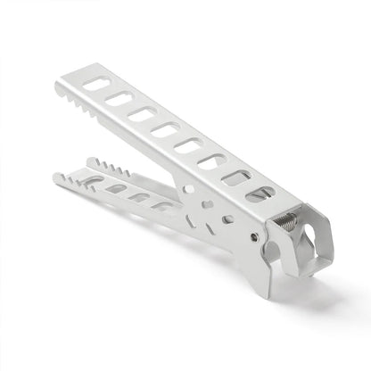 Aluminum Anti-Heat Bowl Gripper Clip - Alloy Pot Pan Handle Holder for Camping & Kitchen Accessories