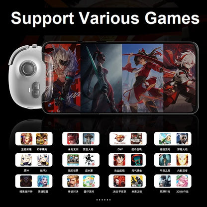 MEMO MB03 Pro Mobile Game Controller – Smart Joystick with One-Click Switch, Recoil Control & Vibration for iOS & Android Gaming