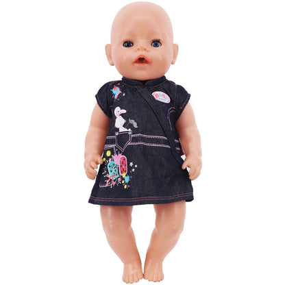 Official Doll Clothes & Accessories – Matching Style Outfits for 18-Inch American & 43cm Reborn Baby Dolls, Our Generation Girl Toys Gift