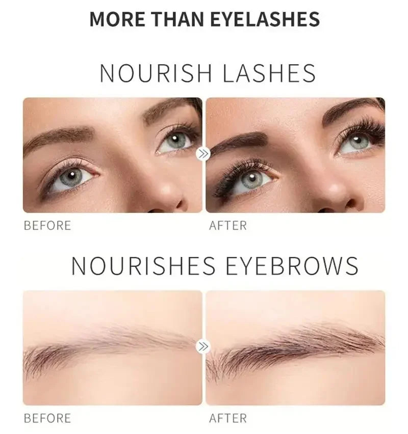 Fast Eyebrow & Eyelash Growth Serum – Hair Loss Prevention, Thicker Fuller Brows & Lashes Enhancer