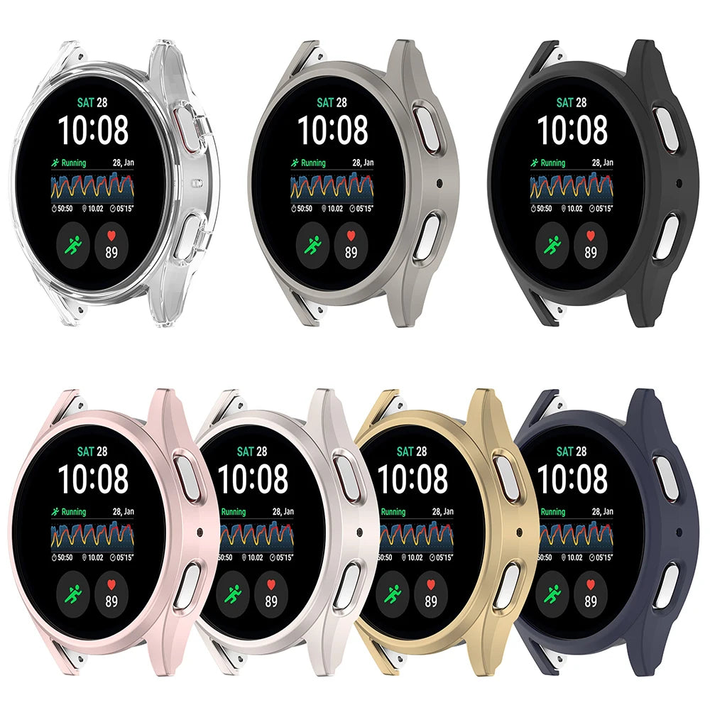 Samsung Galaxy Watch 7 Protective Case Cover – Shockproof Bumper Shell for 40mm/44mm Smartwatch Accessories Protector