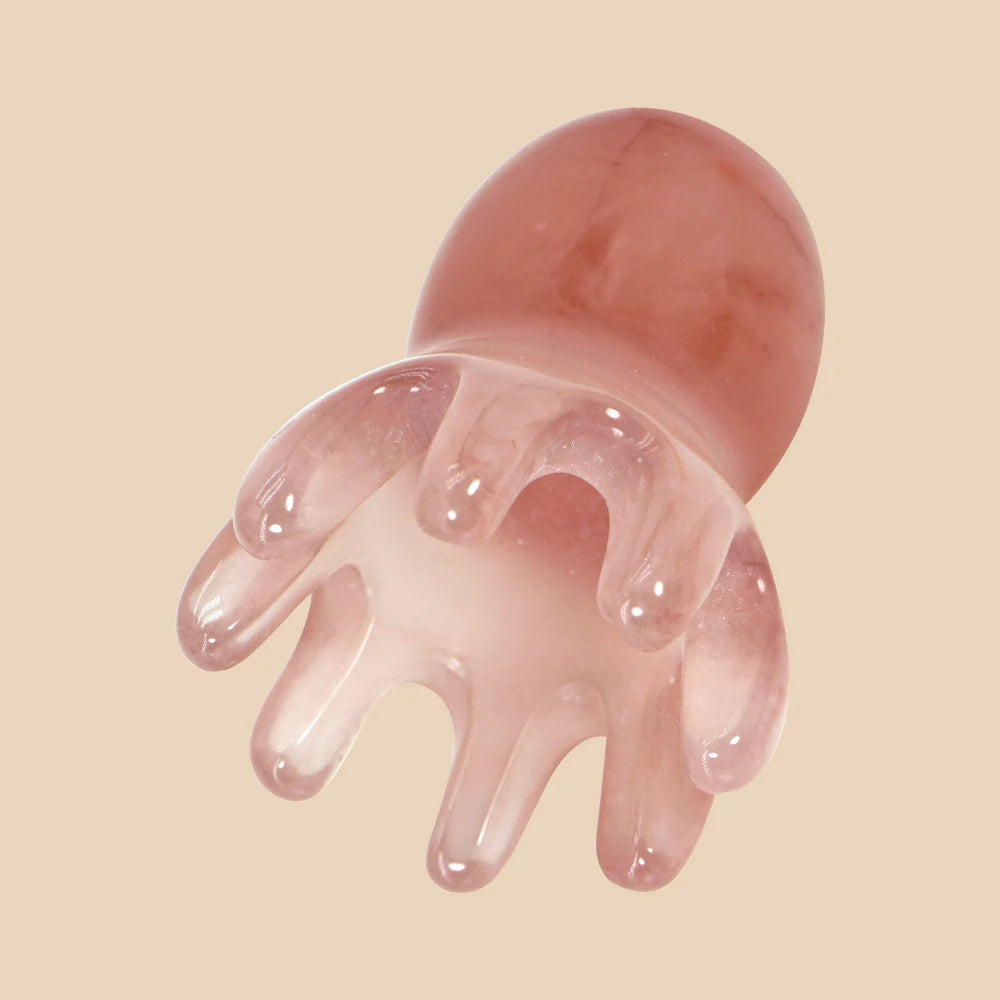 Cute Octopus Scalp Massage Comb - Resin Hair Care & Portable Head Massager