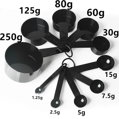 10PCS Measuring Spoons & Cups Set – Multipurpose Kitchen Cooking, Baking Tools for Cake, Flour & Food, Home Accessories
