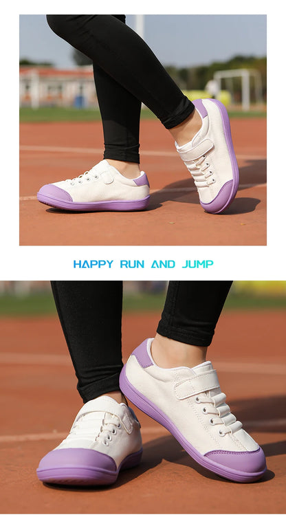 Children's Wide Barefoot Shoes – Anti-Slip Sports & Casual Shoes for Boys and Girls