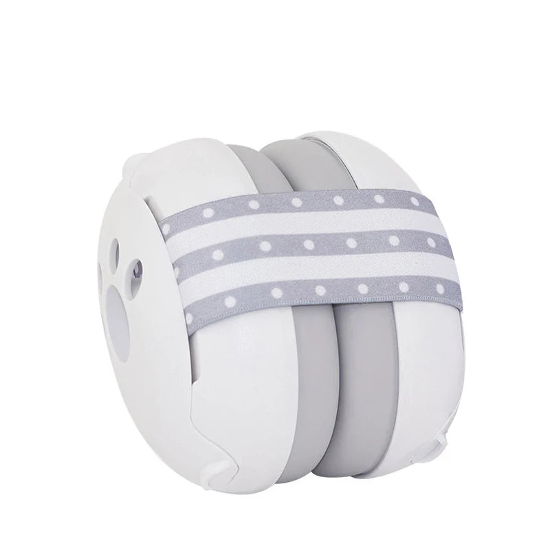 Baby Ear Protection Earmuffs – Elastic Noise Reduction Headphones for Toddlers, Protects Hearing & Improves Sleep
