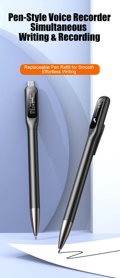 Famue 64GB Professional Meeting Recorder — 360° Omnidirectional, 1536kbps Lossless Audio, 25H Battery, HD Noise Reduction