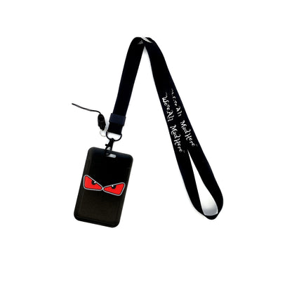 Gamer ID Card Holder Lanyard — Cool Credential Neck Strap & Badge Keychain for Men & Women