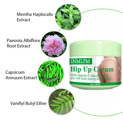 Women’s Buttock Firming Cream - Moisturizing Hip & Body Care Formula for a Smoother, Firmer-Looking Appearance