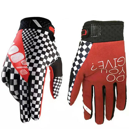 JET Full-Finger MTB Cycling Gloves - Breathable Touchscreen Motocross, BMX & Mountain Bike Riding Gloves