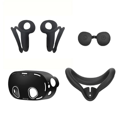 5-Pack Durable Soft Silicone Protect Cover Set for Meta Quest 3S – VR Accessories Kit, Christmas Gift