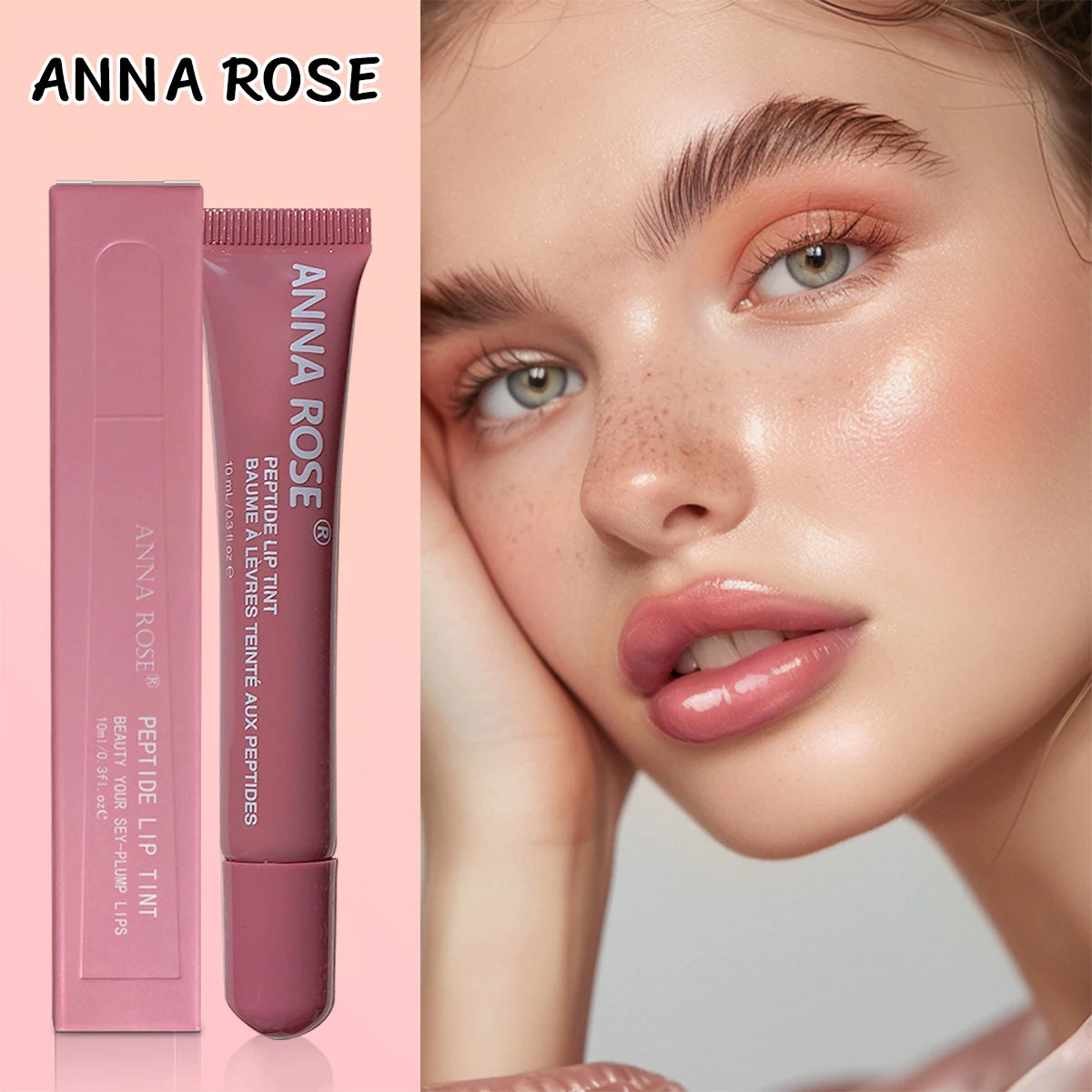 4-Color Lip Balm Set – Long-Lasting Moisturizing Gel with Coffee & Raspberry Lip Care Essence, Perfect Valentine’s Day Gift