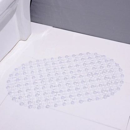 PVC Anti-Skid Bath Mat – Soft Non-Slip Shower & Bathtub Mat with Massage Nubs and Suction Cups
