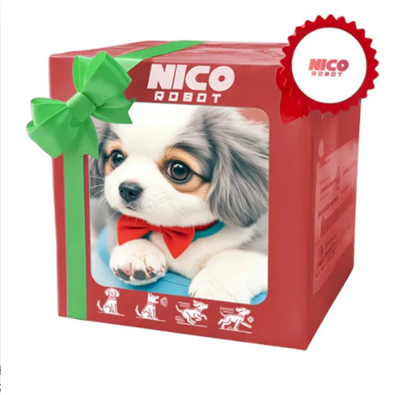 Cute Plush Robot Puppy Toy - Interactive Walking, Barking & Tail Wagging Plush for Kids (No Battery)