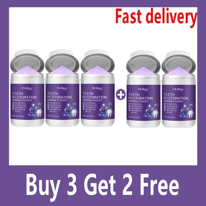 Teeth Restoration Mineral Powder – Enamel Repair & Tooth Strengthening Formula