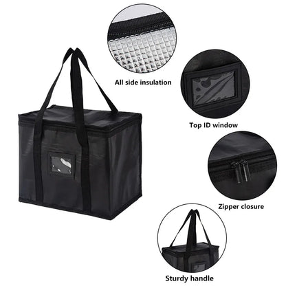 70L Large Insulated Thermal Cooler Bag – Portable Lunch Tote, Tin Foil Food Storage for Picnic, Camping, and Fresh Keeping