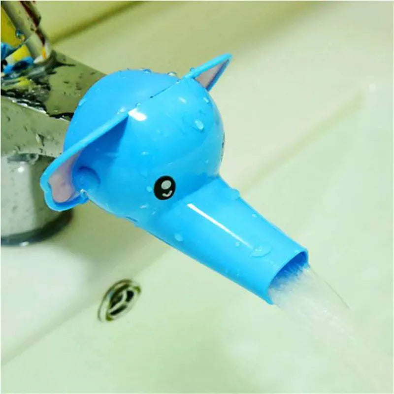 Cartoon Faucet Extender for Kids - Convenient Sink Accessory for Baby Hand Washing in Bathroom and Kitchen