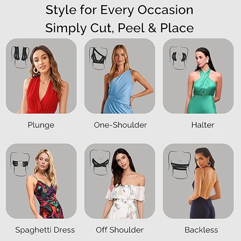 Elastic Breast Lift Patches - Invisible, Breathable Support Tape for Clothing and Sports Use