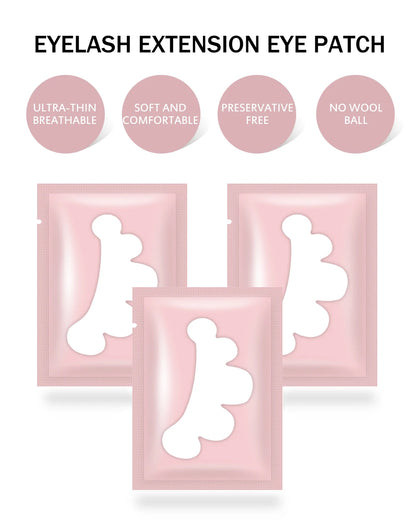 20/50 Pairs Hydrogel Lash Extension Patches | Under Eye Stickers for Grafting & Makeup | Eyelash Extension Tools