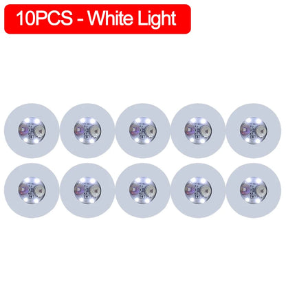 LED Coaster Sticker – Battery-Powered Luminous Glass & Bottle Pads for Bars, Parties, and Drink Decor