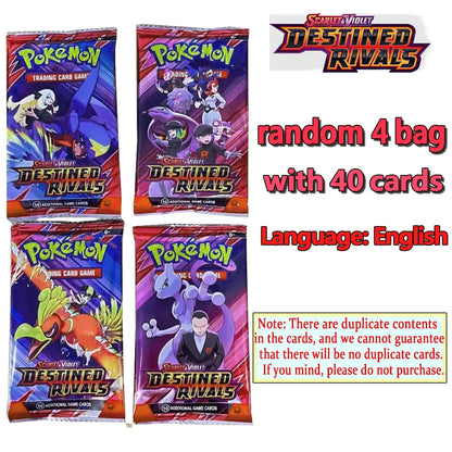 360-Piece Pokémon Trading Card Game Set - Destined Rivals, Prismatic Evolutions, Black Bolt, Scarlet & Violet 151 and Ultra Prism Booster Cards