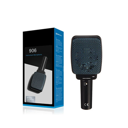 High-Quality E906 Super-Cardioid Microphone – Cardioid Instrument Microphone with Clamp, Hot Selling