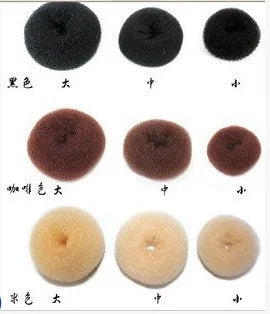 3PCS Hair Bun Donut Set – Easy Magic Foam Styling Tools for Women & Girls
