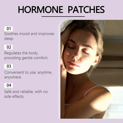 Body Care Wellness Patches - Gentle Skin-Friendly Comfort Patches for Hot Flash & Night Sweat Relief