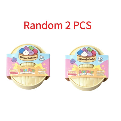 Colorful Dumpling Squishy Toy - Blind Box Stress Relief Fidget Squeeze Toy for Anxiety Relaxation & Happiness