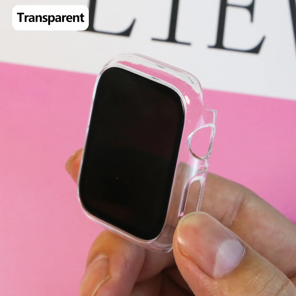 Privacy Tempered Glass & Case for Apple Watch Series 10 – 42mm/46mm Anti-Peeping Screen Protector Cover