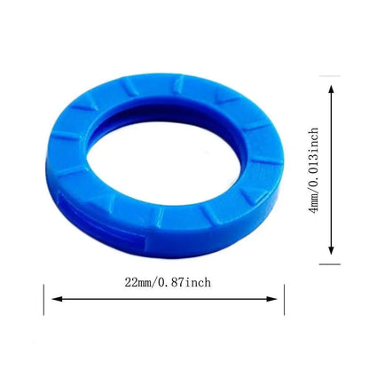 Silicone Color Key Sleeves Set - Soft Elastic Key Ring Covers for Easy Key Identification & Organization