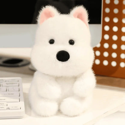 16cm Cute Plush Companion Doll - Anime Elephant, Rabbit, Bear & Panda Soft Desk Toy Gift