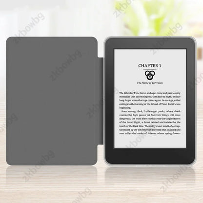 Transparent Acrylic Back Case for Kobo Clara & Clara Colour 6" – Magnetic Rotating eReader Cover