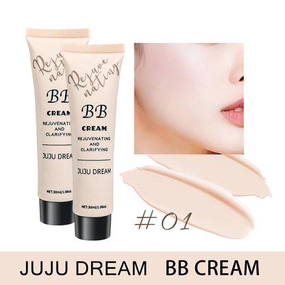 BB Cream & Isolation Liquid Foundation – Moisturizing, Oil-Control, Long-Lasting Makeup for Dry Skin, No Powder Finish