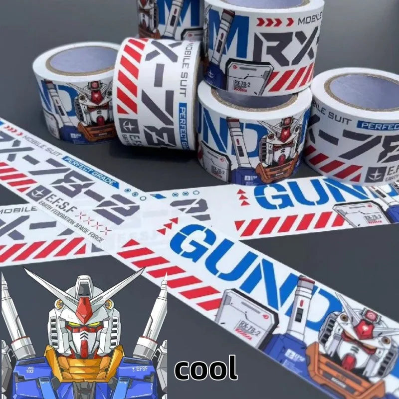 Gundam RX-78 Waterproof Stickers - Residue-Free Decorative Decals for Desktops, Figure Shelves, Bicycles and Aquariums