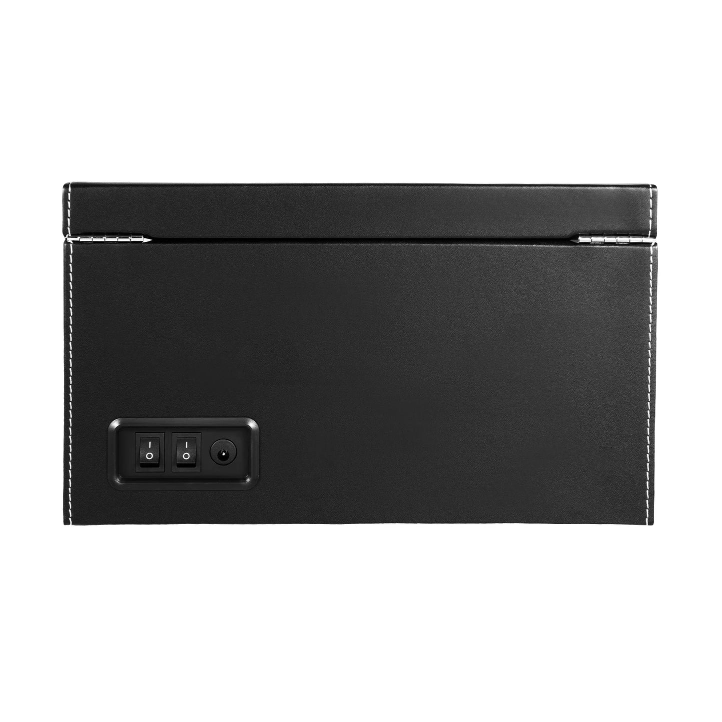 4+6 Slot Automatic Watch Winder – Leather & Wood Luxury Display Case with Pillow, Black/Brown