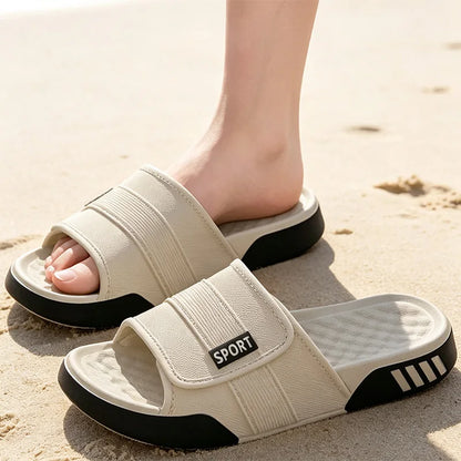 Men’s EVA Sports Slippers - Soft Bottom Summer Indoor Outdoor Casual Sandals Size 40-47